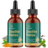 Botellas de gotas líquidas Glorithiventa zeolita detox para adultos