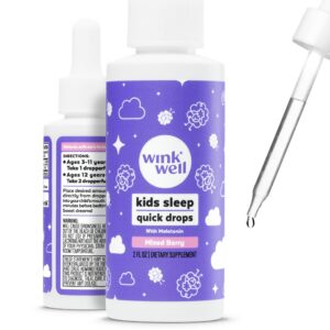 Gotas líquidas melatonina niños sabor berry Wink Well