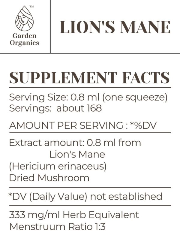 Gotas líquidas de Melena de León