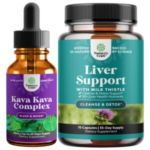 Gotas líquidas potentes extracto de kava kava Natures Craft