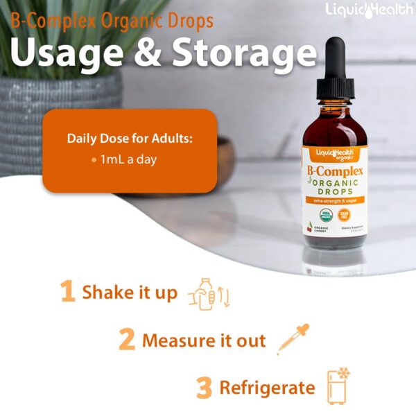 Version 1.0.0 Gotas líquidas vitamina B para energía y memoria LiquidHealth