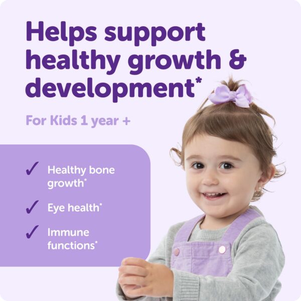 Gotas líquidas vitaminas Ddrops para niños en frasco orgánico