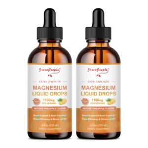 Version 1.0.0 Gotas de magnesio GreenPeople etiqueta frontal