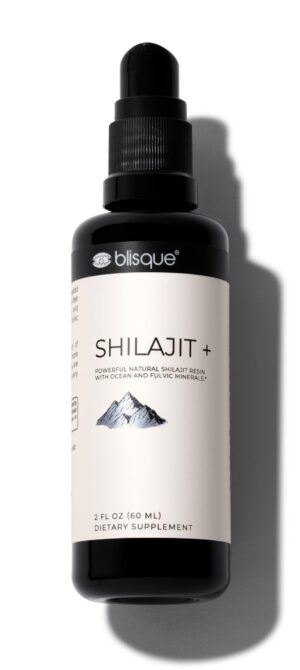 Gotas minerales de resina Shilajit Blisque Himalaya puro orgánico