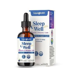Gotas naturales LIQUIDHEALTH Sleep Well para mejorar sueño