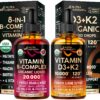 Gotas orgánicas vitamina B y vitamina D3 K2 Nutraharmony