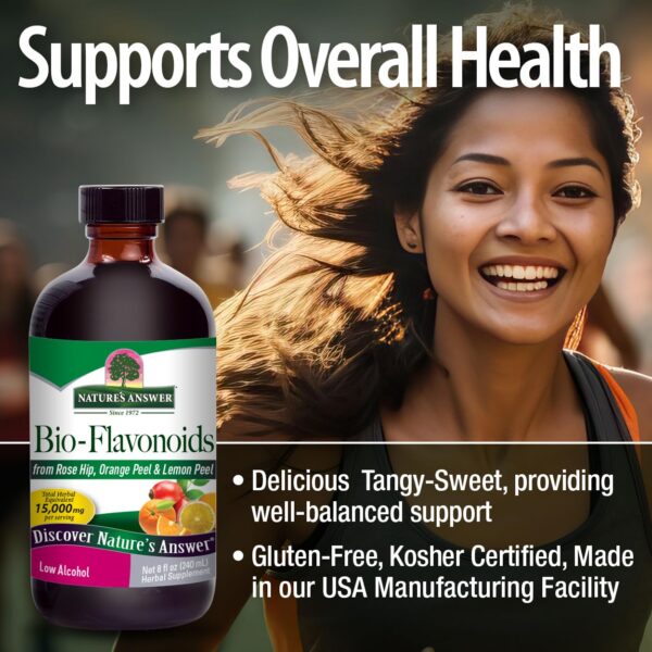 Version 1.0.0 Gotas suplemento zumbido oído bioflavonoides Nature's Answer