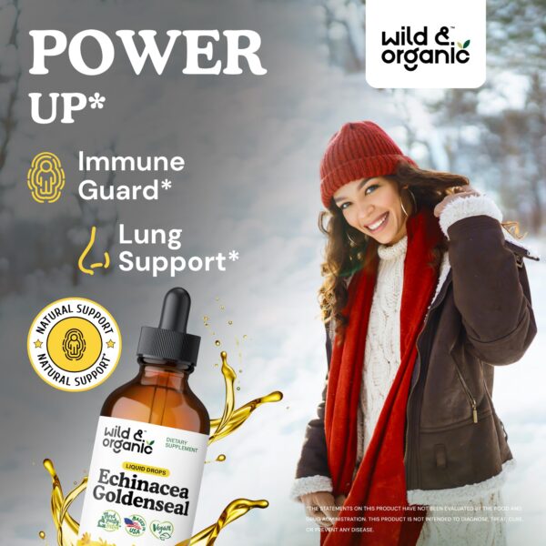 Gotas Wild & Organic soporte inmunológico veganas