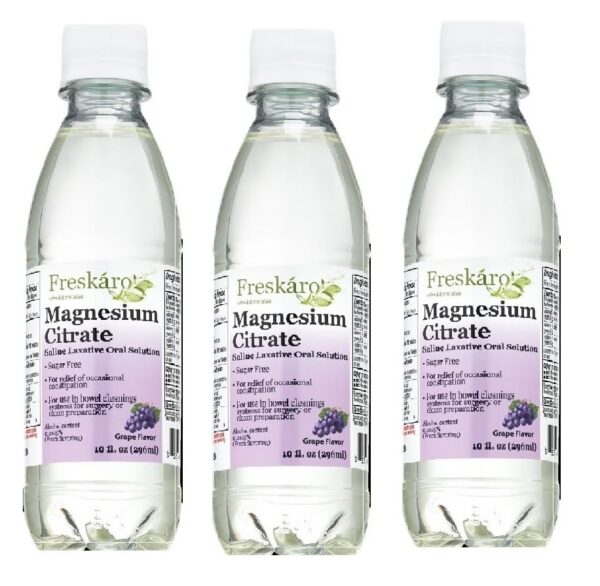 Version 1.0.0 Gotero para dosis de citrato de magnesio sabor uva