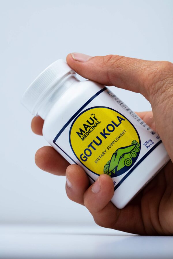 Gotu Kola Brahmi hierba adaptógena 90 cápsulas vegetarianas