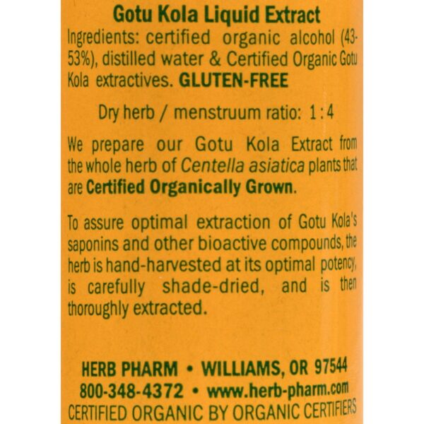 Version 1.0.0 Gotu Kola extracto para soporte musculoesquelético