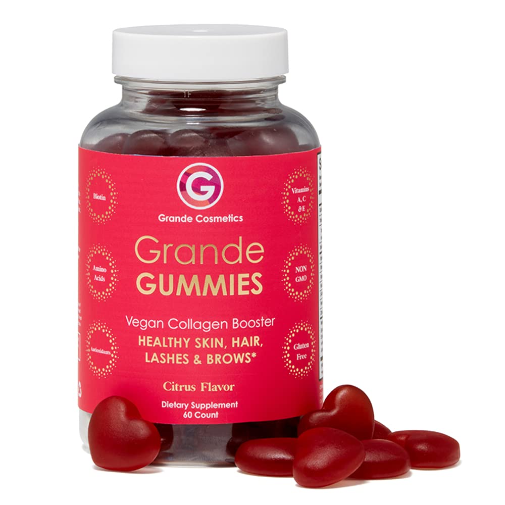 Grande Cosmetics Vegan Collagen Gummies with Biotin & Vitamin C