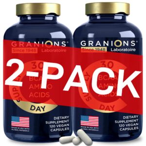 Frasco Granions Aminoácidos Esenciales BCAA EAA