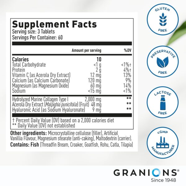Cápsulas Granions en frasco