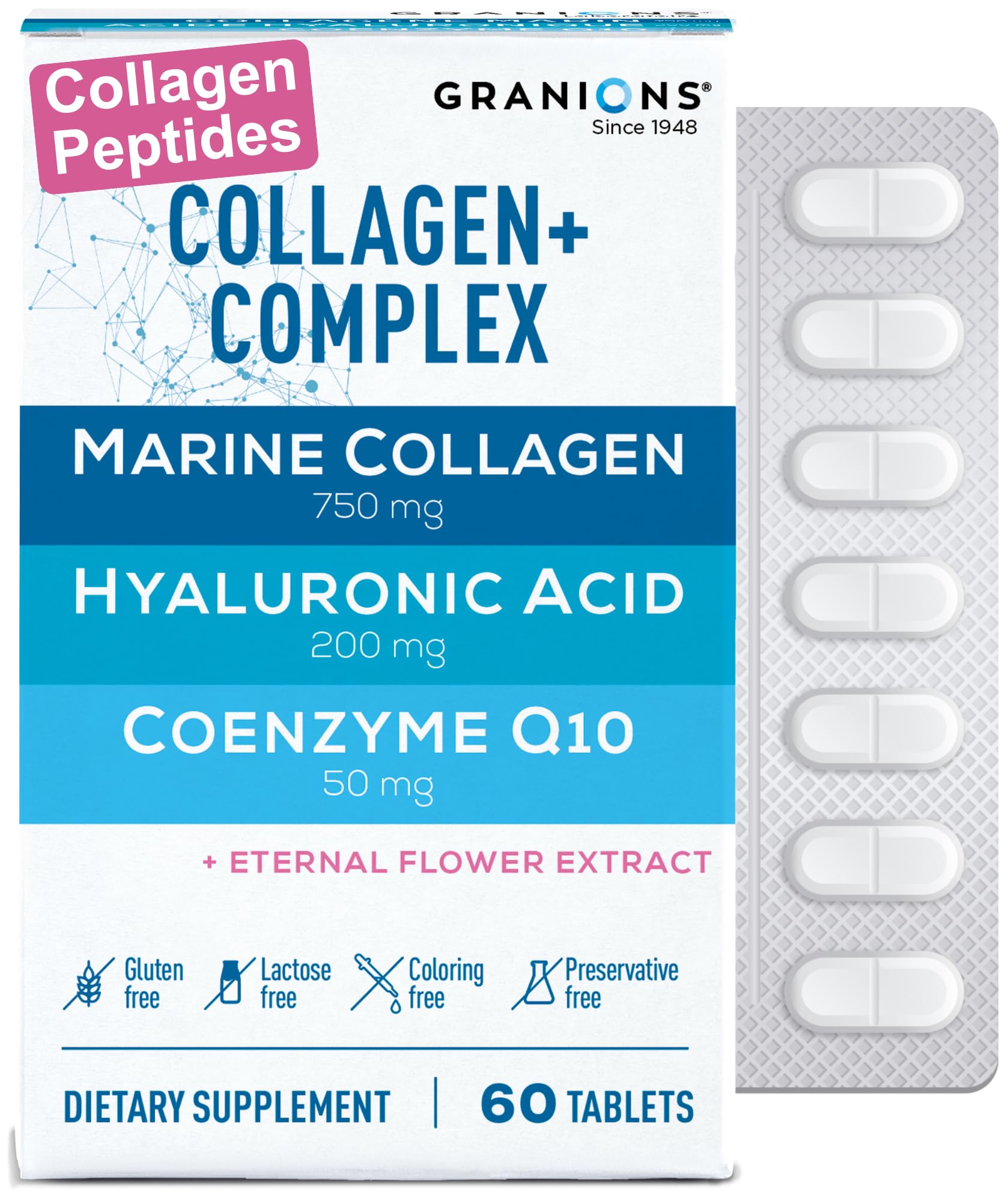Granions Marine Collagen Complex with Hyaluronic Acid & CoQ10