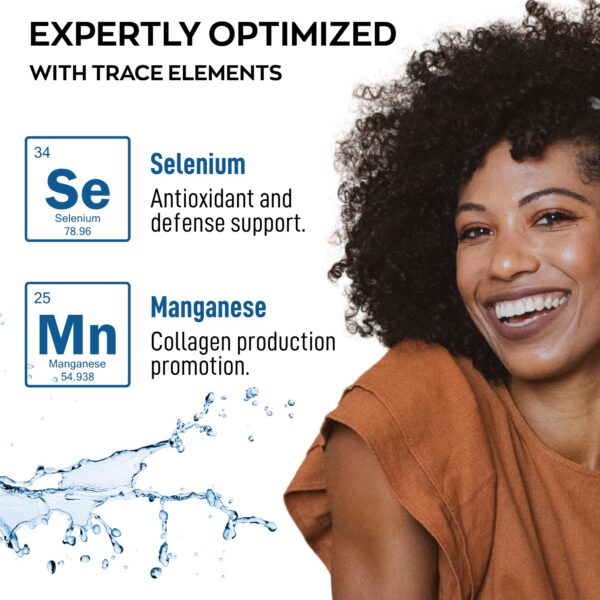 Detalle de ácido hialurónico y CoQ10 en etiqueta