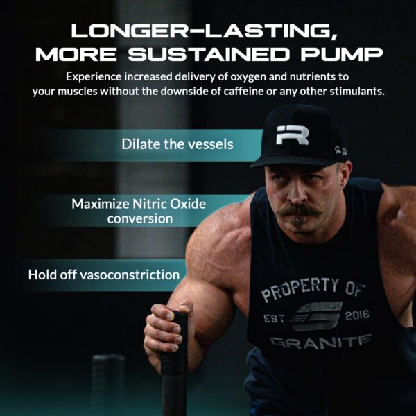 Empaque de Granite Vaso Blast pre-entrenamiento