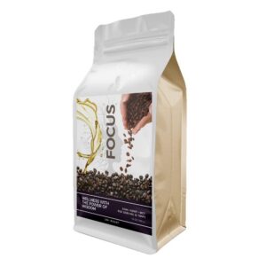 Grano entero regular café 200mg empaque frontal