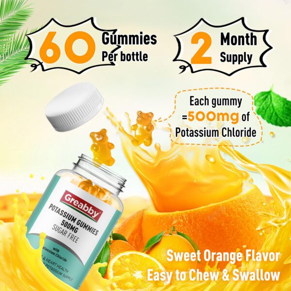 Etiqueta GREABBY Potasio cloruro