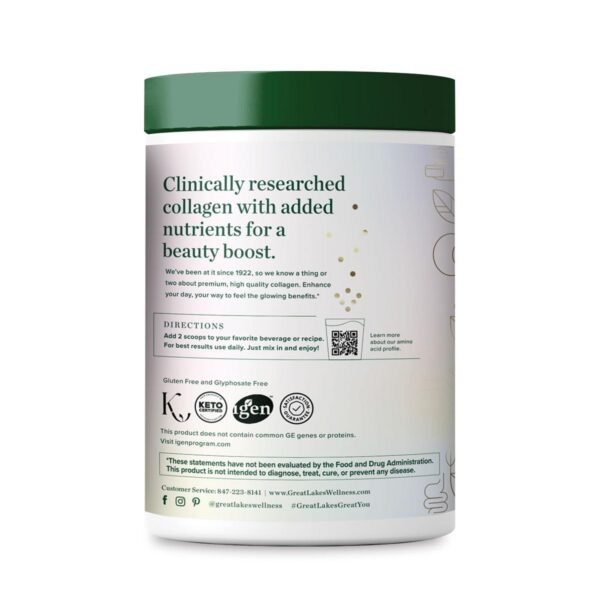 Version 1.0.0 Etiqueta de Great Lakes Beauty Boost