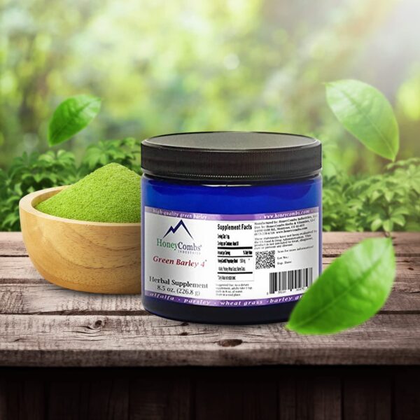 green barley superalimento natural en polvo con vitaminas