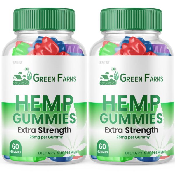 Gomitas de cáñamo Green Farms frasco