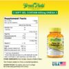 GREEN FIELD NUTRITIONS Aceite de Pescado Halal etiqueta trasera