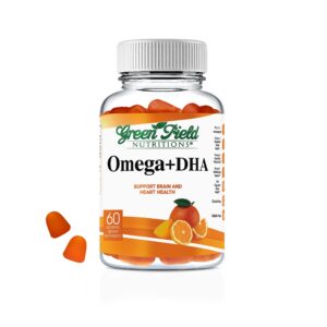 Gomitas Omega-3 Halal Green Field Nutrition frasco