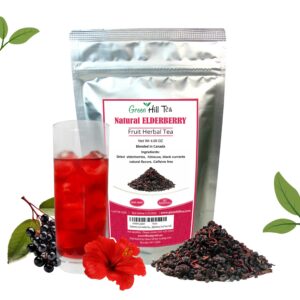 Green Hill té de saúco mezcla herbal antioxidante