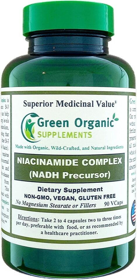 Green Organic Supplements cápsula niacinamida vitamina b3