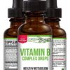Green Organics gotas liquidas complejo vitamina b energia inmunidad