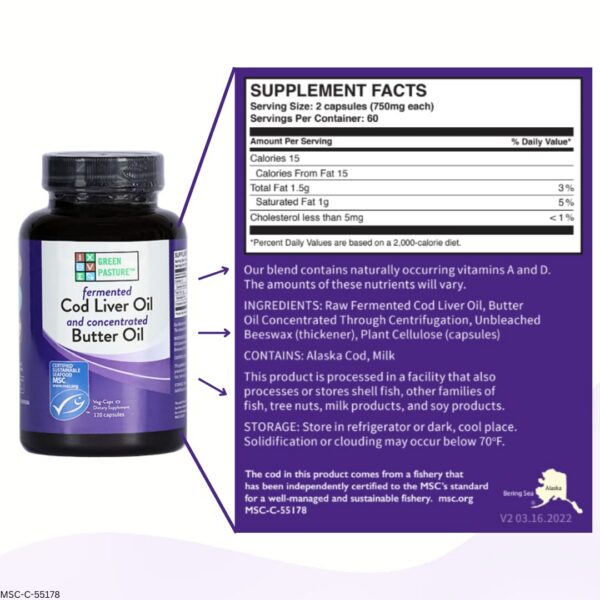 Frasco con cápsulas en primer plano