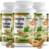 GreeNatr suplemento ginkgo biloba y ginseng rojo 3 botellas