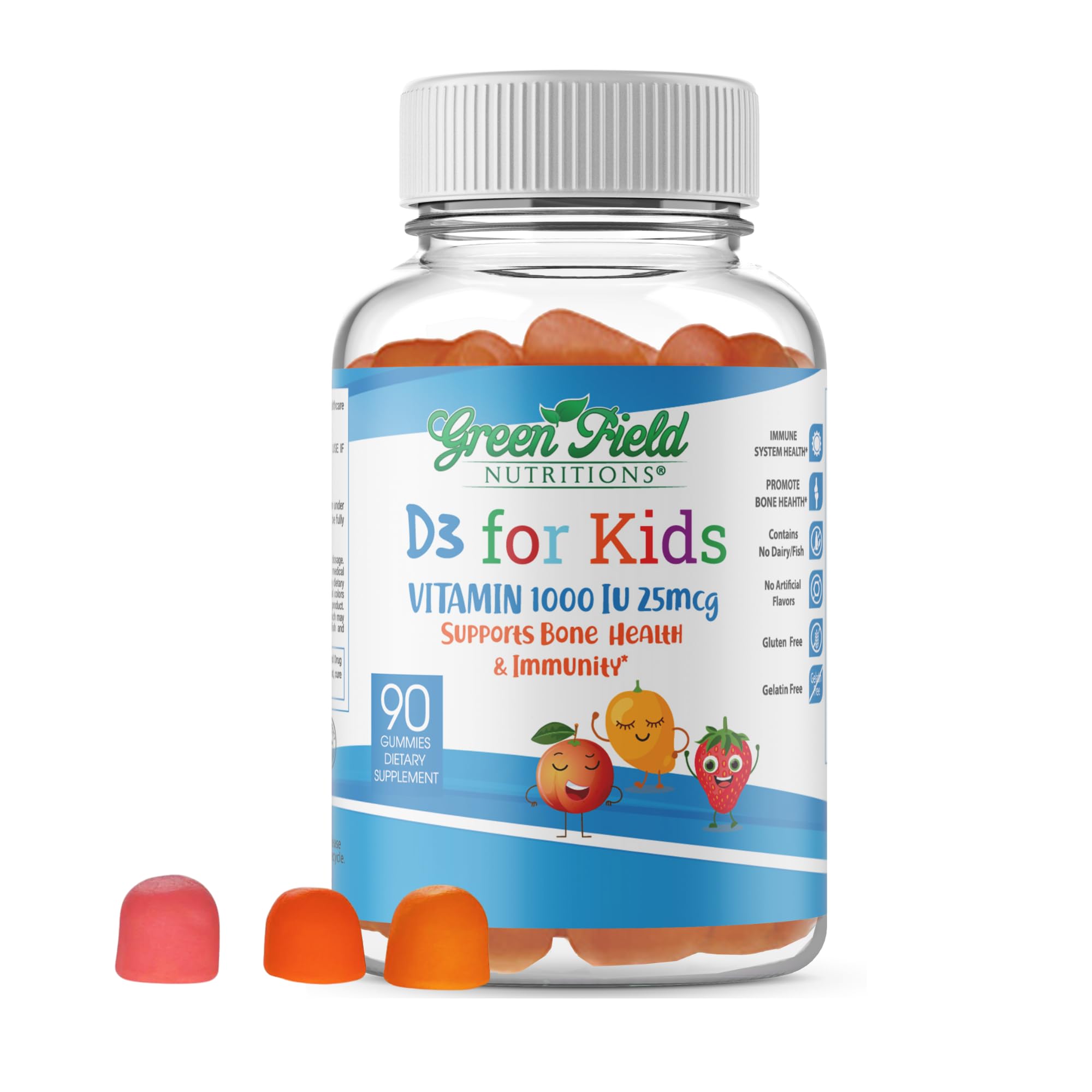 GREEN FIELD NUTRITIONS Vitamin D3