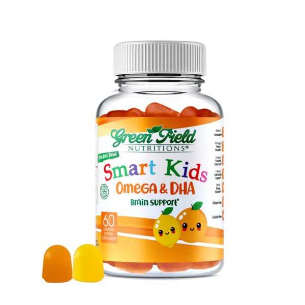 Gomitas Omega-3 Halal para niños - envase frontal
