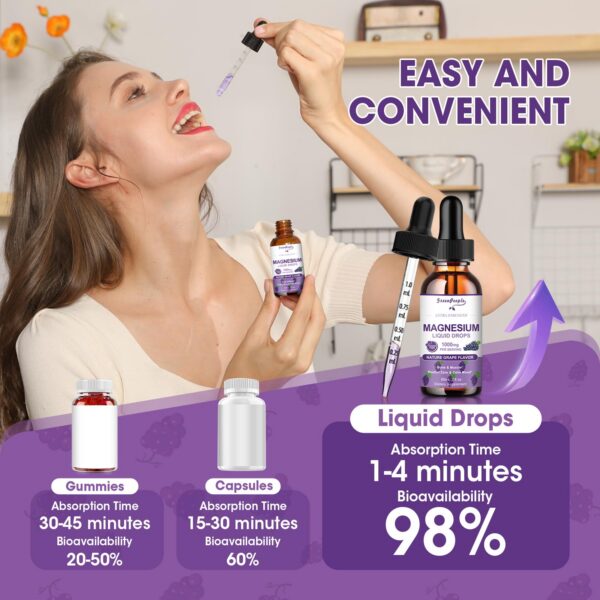 Preparación líquida de magnesio glicinato