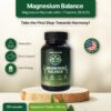 Cápsulas Magnesium Balance vista cercana
