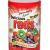 Greens World Deliciosos Rojos 8000 Sabor Fresa-Kiwi en empaque
