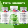 Empaque de Greenvibe Gummies cáñamo
