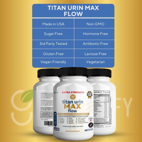 Version 1.0.0 Frasco de Titan Urin Max Flow