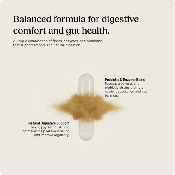 Etiqueta con probióticos basados en suelo