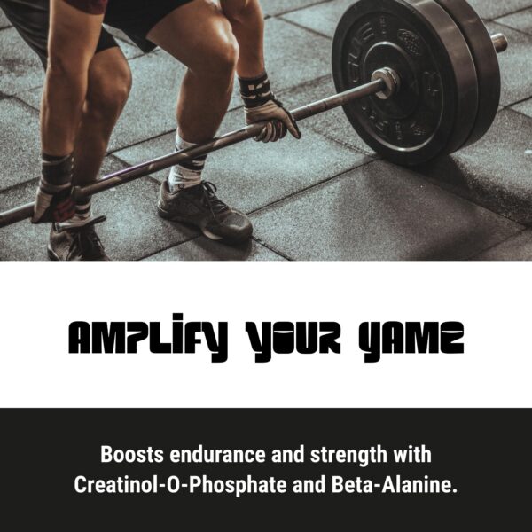 Gridiron Pre-Game envase y etiqueta producto deportivo