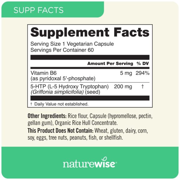 Griffonia semillas en etiqueta