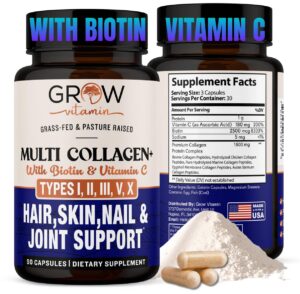 Version 1.0.0 Frente del envase Grow Vitamin Collagen Complex