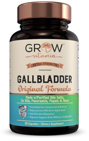 Grow vitamin Original Gallbladder Formula frasco