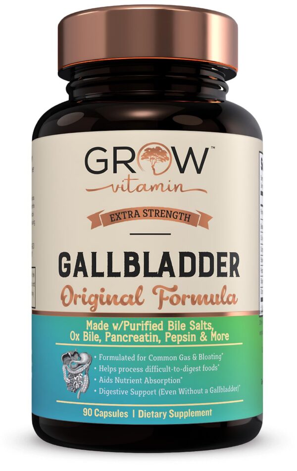 Grow vitamin Original Gallbladder Formula frasco