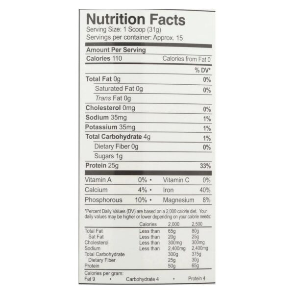 Growing Naturals proteína arroz vainilla envase