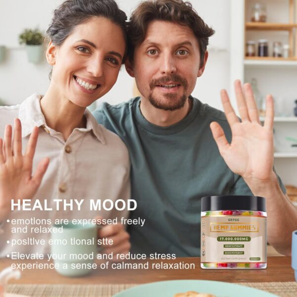 Version 1.0.0 Etiqueta lateral de GRTGG Hemp Gummies