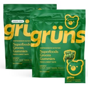Version 1.0.0 Grüns Superfood Greens - Gominolas multivitamínicas para salud
