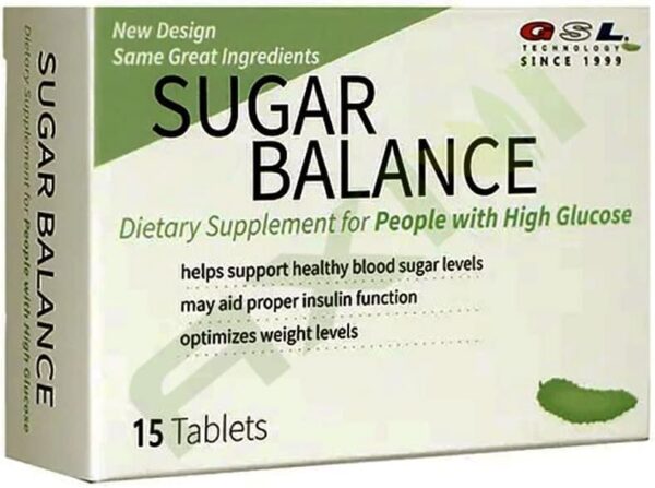 Etiqueta de Sugar Balance